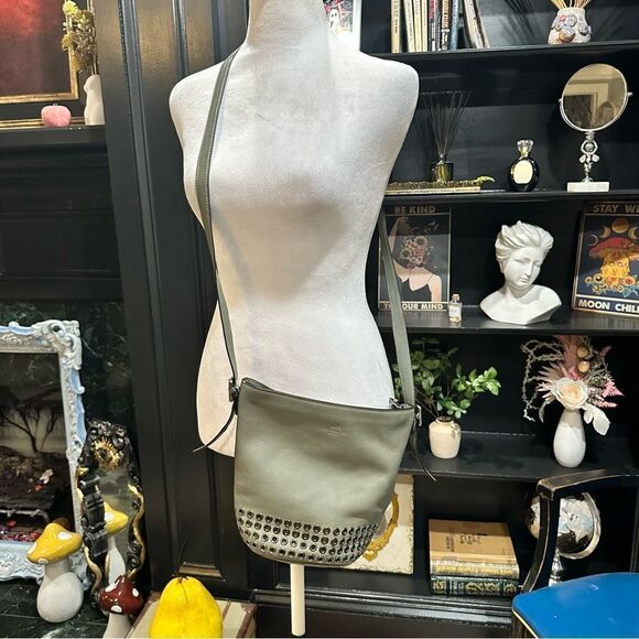 Coach Green Bleecker Mini Duffle - Picture 2 of 13